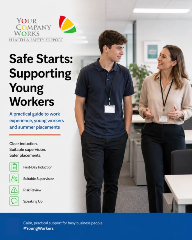 Safe Starts: A Practical Guide to Young Workers, Work Experience and Summer Placements