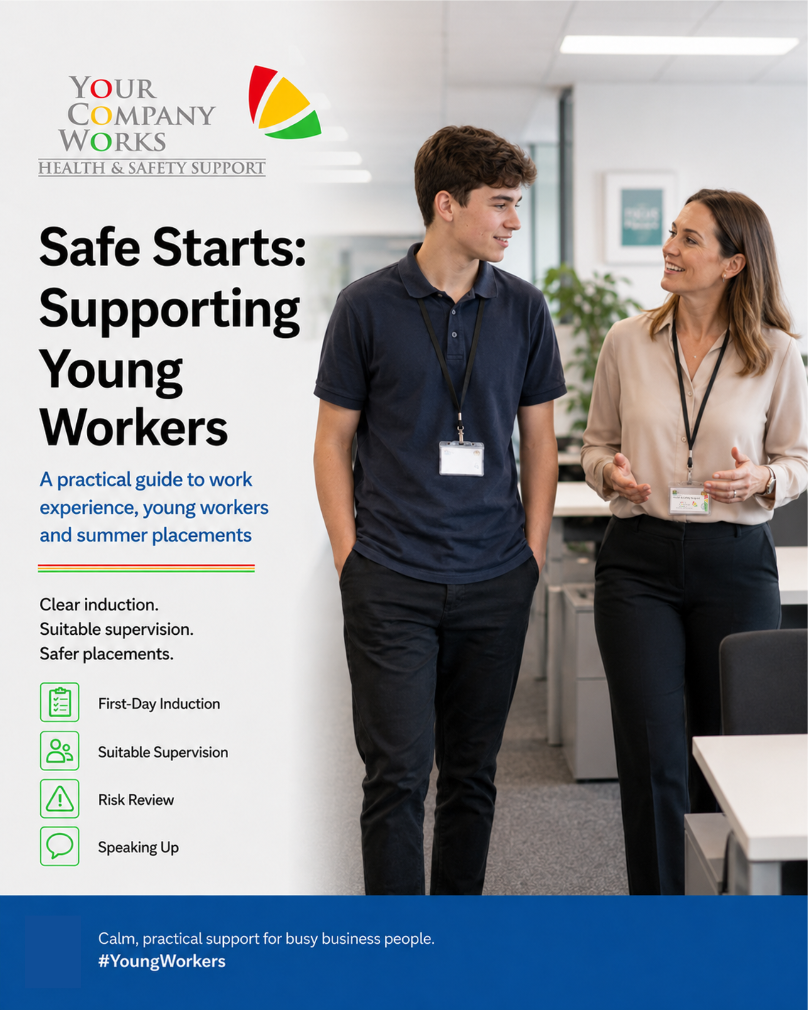 Safe Starts: A Practical Guide to Young Workers, Work Experience and Summer Placements