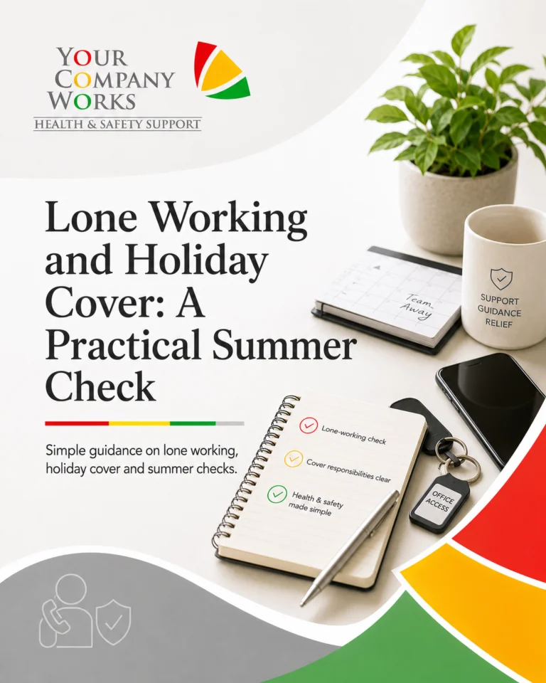 Lone Working and Holiday Cover: A Practical Summer Check