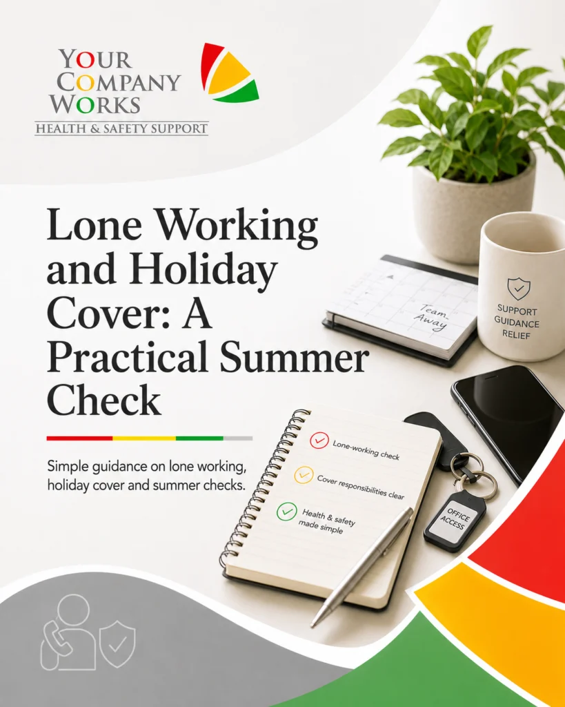Lone Working and Holiday Cover: A Practical Summer Check